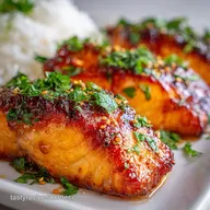 Easy Air Fryer Honey Garlic Salmon in 20 Minutes: Tender & Sticky