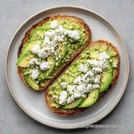 Avocado Cream Cheese Sandwich: 10 Min