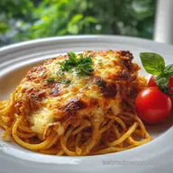 Baked Chicken Spaghetti Recipe: Velvety Cream Sauce