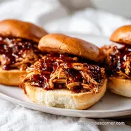 Crockpot BBQ Chicken Sandwiches: Tangy and Tender