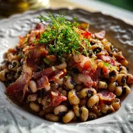 The ONLY Black Eyed Peas recipe with Smoked Bacon | Slow-Cooked