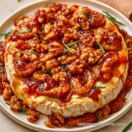 Brie and Fig Jam with Walnuts