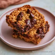 Oat Chocolate Chip Bars in 30 Minutes