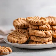 Peanut Butter Cookies: Ultimate Chewy Classic Fork Pattern