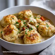 Chicken and Dumplings in 30 Minutes: Creamy & Fluffy