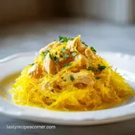 Chicken Spaghetti Squash for 4 Servings