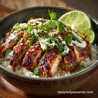 Chipotle bowl: Ultimate Smoked Chicken Lime Rice Recipe