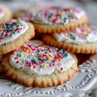 Classic Sugar Cookie with Cream Cheese: Yields 24