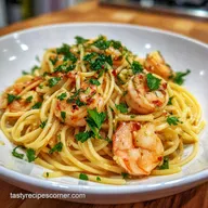 Creamy Shrimp Pasta Recipe with Garlic