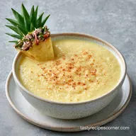 Pineapple Smoothie with Coconut Milk