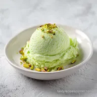 Pistachio Ice Cream for 12 Servings: Creamy Nutty Homemade Dessert