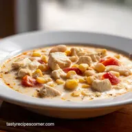 Easy Slow Cooker Creamy Chicken Chili: Hearty and Rich