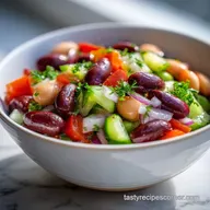 Dense Bean Salad Recipe in 20 Minutes | High Protein