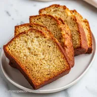 3-Ingredient Moist Banana Bread: Silky