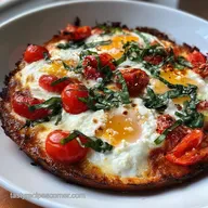 Easy Cottage Cheese Pizza Bowl in 7 Minutes: Crispy Baked