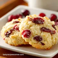Easy Cranberry Orange Cookies in 25 Minutes