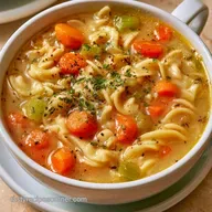 Easy Vegetable Noodle Soup in 38 Minutes