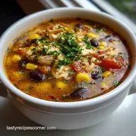 Easy White Chicken Chili with Black Beans in 30 Minutes