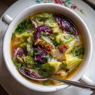 Fat Burning Cabbage Diet Soup Ready in 30 Min
