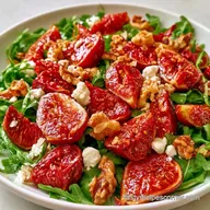 Fresh Fig Feta Salad in 15 Minutes