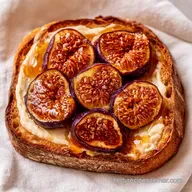 Fig Honey Toast in 10 Minutes
