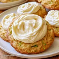 Frosted Zucchini Cookies in 27 Minutes