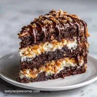 German Chocolate Cake: Total Time 55 Min