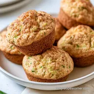 Gluten Free Zucchini Muffins in 50 Minutes