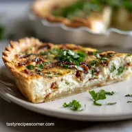 Grandmas Best Christmas Quiche Recipe Baked