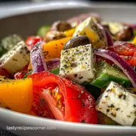 Greek Salad Recipe in 10 Minutes