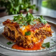 ground beef enchilada casserole recipe in 45 Minutes