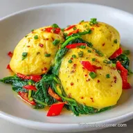 Veggie Scrambled Eggs in 15 Minutes