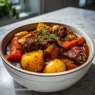 Hearty Dutch Oven Beef Stew: Oven-Only