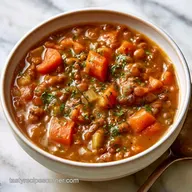 Lentil Soup Recipe for 6 Servings