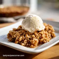 High Protein Apple Crisp Recipe for 4 Servings