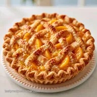 Peach Pie Recipe with Fresh Peaches