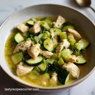 Keto Chicken Soup in 50 Minutes