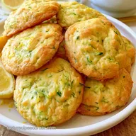 Lemony Zucchini Cookies with Fresh Zest