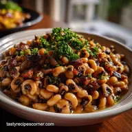 New Year s Day Lucky Food with Black Eyed Peas: Smoky & Creamy