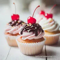 Neapolitan Bonbon Cupcakes for 12 Servings