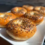 New York Bagels Recipe | Authentic Barley Malt