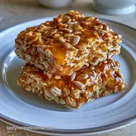 No Bake Baseball Granola Bars: Chewy and Dense