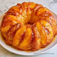 Peach Bundt Cake with Brown Butter (12)