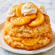 Peach Shortcake Cake in 45 Minutes