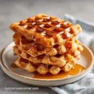 Protein Waffles Recipe with Cottage Cheese: Golden and Fluffy