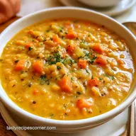 Red Bean Lentil Soup for 4 Servings