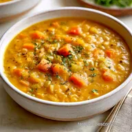 Red Lentil Soup for 5 Servings