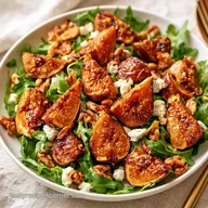 Fig Salad with Goat Cheese in 20 Minutes