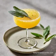 Pineapple Cocktail with Sage in 12 Minutes