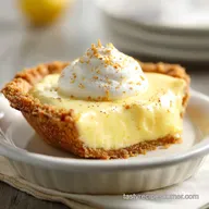 Grandma's Secret Eggnog Pie for 8 Servings